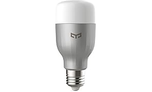 YEELIGHT - Lampadina Intelligente LED, Multi Color Rgb, Wi-Fi, Dimmerabile, E27 220V, Funziona con Amazon Alexa e Google Assistant [Classe di efficienza energetica A+]