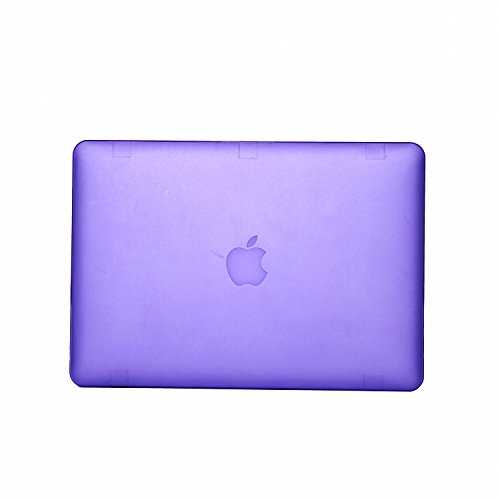 RYGOU 4 in 1 Kunststoff Hard Case Shell mit Tastatur Haut Screenguard und Anti-Staub Stecker für 11,3 Zoll Macbook Air Modell: A1370 / A1465 - 2
