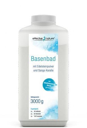 effective nature Basisches Badesalz mit Sango Koralle - 3000g