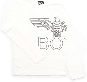 Boy London Junior TSBL068J T Shirts ML Boy 'White 16A