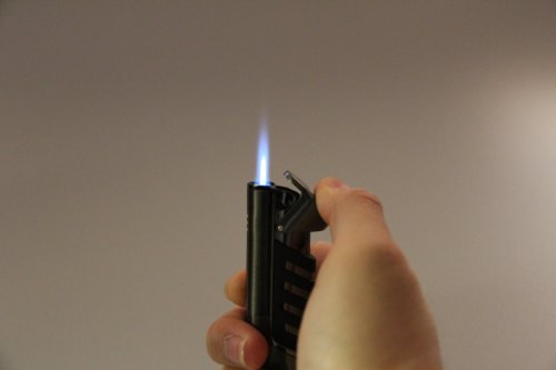 Eurojet 251390 Sturmfeuerzeug Tapir schwarz dark gun - 3