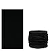 Krystle Unisex Black Plain 13 in 1 Bandana|balaclavas (Black_Large) RS.99.00