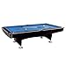 Produktbild Feelcomfort Billardtisch Georgia 8ft (Blau/Schwarz) Pool Snooker Schieferplatten Inklusive Zubehörset