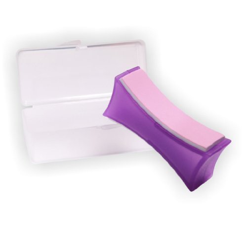 Supershiner Profi Nagel Polierblock 2-flächig für glänzend gepflegte Nägel inkl. Aufbewahrungs-Box