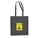 Produktbild Warning Graboids - Stofftasche / Beutel, Farbe: grau