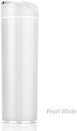 Water Bottle,HaoDe Fashion Colorful Lightweight Cup, Mini and Portable Water Bottle, BPA Free and Tritan Baby Bottle Material, Green Non-Toxic Health and Safety Water Bottle for Office, Home, Outdoor Activities, Schools, Gifts, 350ml Honorable Red /Pearl White/Apple Green/ Cool Orange /Sky Blue/Rose Gold (Pearl White)