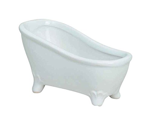 Keramik Badewanne - als Badezimmer Deko, Geschenkverpackung für Wellness Gutscheine uvm.