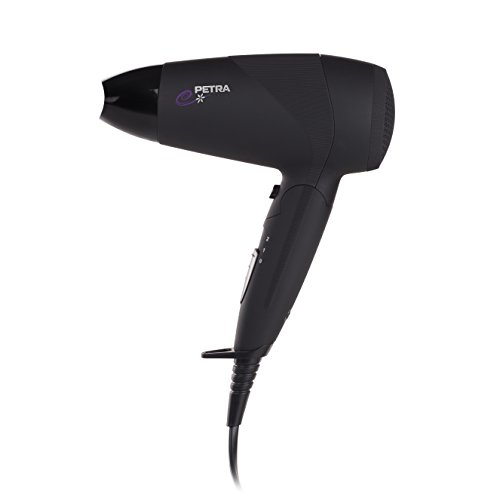Preisvergleich Produktbild Petra Electric Reise-Haartrockner Pro Black Edition