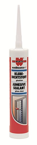 Preisvergleich Produktbild Würth MS selbstklebend Versiegelungsmittel Glas transparent 290 ml