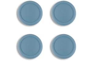 eXtremeRate PlayVital Copri Levette Analogiche per Nintendo Switch Joycon/Lite/OLED Cover Stick Analogici in Silicone Protettiva Thumb Grips Cappucci Gommini per NS Joycon Controller(Avio)