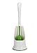 Produktbild UPP Silikon-WC-Bürste + Halter in frischem Naturgrün und aus hygienischem Anti-Haft-Silikon/Klobürste/Silikonbürste/Toilettenbürste/WC Garnitur/Bad Bürste