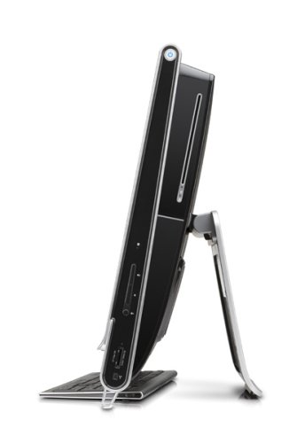 HP Pavilion IQ810de 64,8 cm (25,5 Zoll) Desktop-PC (Intel Core 2 Duo, 2,1GHz, 4GB RAM, 640GB HDD, NVIDIA GF 9600M GS HD, Blu-ray-ROM/DVD-Brenner, Vista Home Premium) - 3