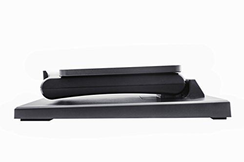 Standfeste Halterung für Touchscreens, POS und PC Monitore / 10“- 22“ Zoll / verstellbar / Metallplattengerüst / hohes Eigengewicht / VESA 100 & 75 / Tischhalterung / Display Ständer - 6