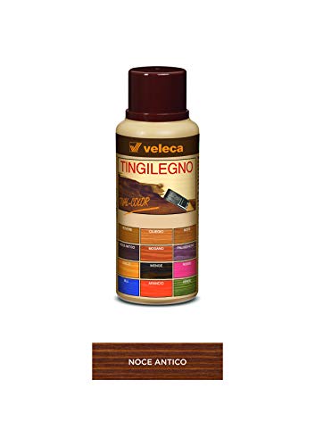 Veleca 8002417030689 Tival Color Tingilegno, Tingente per Legno, Noce Antico