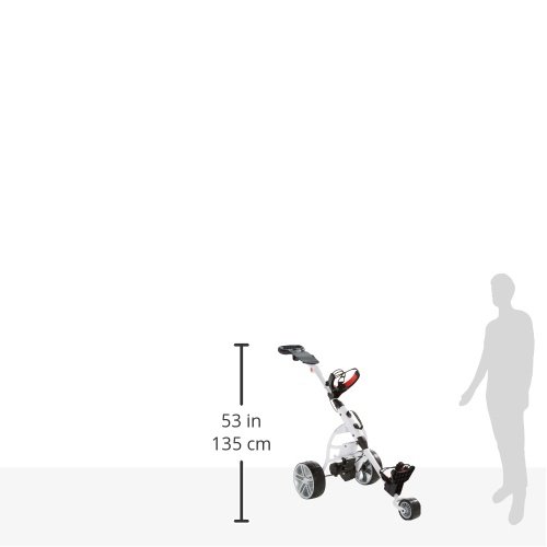 Carrello Da Golf Score Industries Leggero E Pieghevole Con Manico Regolabile E Portabevande