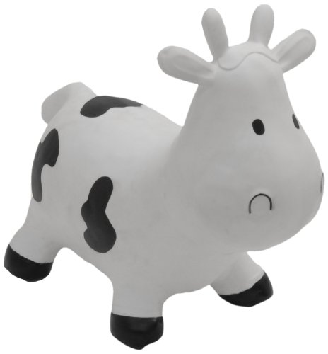 Happy Hopperz Cow - 12+ Months Small Toddler, White Happy Hopperz Cow - 12+ Months Small Toddler, White