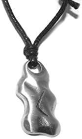 Kenaz Pewter Rune Stone Pendant (Knowledge, Confidence etc)