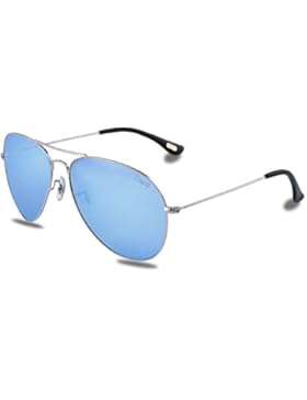 DUCO Aviator-Stil Polarisierte Sonnenbrille Fahrerbrille für Männer 100% UV-Schutz 3025