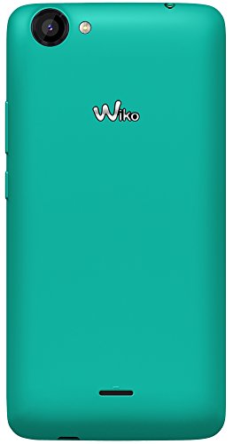 Wiko 9533 Rainbow Jam Smartphone (12,4 cm (5 Zoll) HD IPS-Display, 1,3 GHz Quad-Core Prozessor, 8GB interner Speicher, 1GB RAM, Android 5.1 Lollipop) tÃ¼rkis