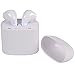 Produktbild Mini Bluetooth Ohrhörer V4.2 Stereo Wireless In-ear Kopfhörer mit Handsfree Eingebauter Mic Portable Ladekoffer für Iphone 7 / 7plus / 6 / 6s Samsung S8 / S7 Note 5/4(1 Paar weiß)