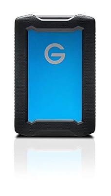 G-Technology 2To ArmorATD - Disque dur externe portable tout-terrain, USB-C, compatible Thunderbolt 3 et USB 3.0, MAC et PC