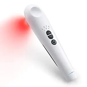 Red Light Pain Relief Therapy Device, Low Intensity Acupuncture Infrared Light for Knee, Shoulder, Back, Joint & Muscle Reliever, 3 Power Mode/ 4 Timer for Human and Animal