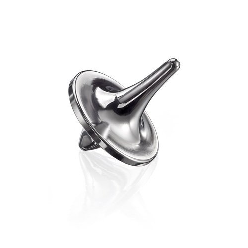 ForeverSpin Polished Stainless Steel Spinning Top - Spinning Tops Built to Last and Spin Forever -The Perfect Balance between Performance and Beauty