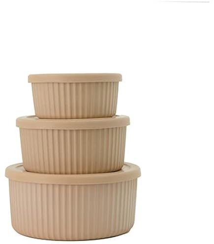 Chic.Mic bioloco plant deluxe bowl set, desert in dark grey, made of PLA  plastic, dimensions: 5 x 12 cm, 6 x 14 cm, 7 x 15.5 cm, BPDT703 :  Amazon.de: Home & Kitchen
