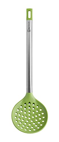 BRA Prior Kitchen Utensils Slotted Spoon 36.5x8.5x3.5 cm green