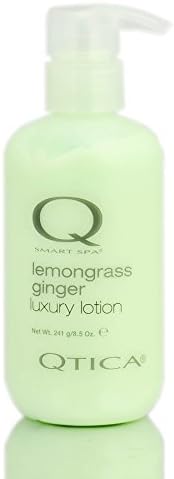 Qtica Smart Spa Luxury Lotion (Lemongrass Ginger Scent) 8.5oz by Qtica Smart Spa
