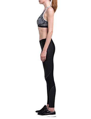 JIMMY DESIGN Damen Sport Leggings mit Coolen Streifen – S, M, L, XL - 3