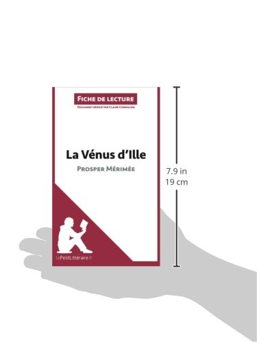 Couverture du livre de La Vénus d'Ille de Prosper Mérimée (Analyse de l'oeuvre): Comprendre la littérature avec lePetitLittéraire.fr