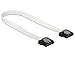 Price comparison product image DeLOCK SATA Kabel Flexi 6 GB/S 20 cm Metall Whites