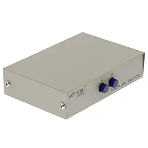 Elegant Essence DB 9 Pin Male Female Connector Serial 2 Port RS232 Data Sharing Switch