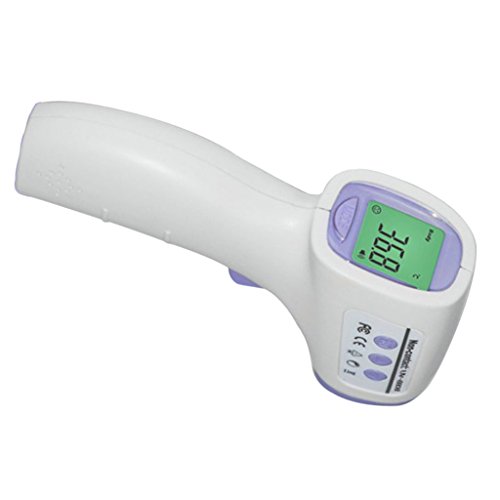 Preisvergleich Produktbild MagiDeal Lcd-Anzeige Nicht-Kontakt Infrarot Stirn Ohr Baby Thermometer
