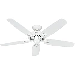 Hunter Fan 50565 Builder Elite Ventilateur de plafond 132 cm Blanc