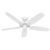 Hunter Fan 50565 Builder Elite Ventilateur de plafond 132 cm Blanc