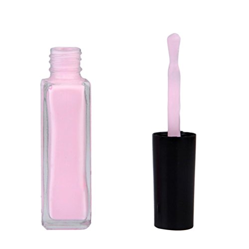 Ularma 10ml Nagelcremes abziehen Decklack Nagellackentferner Anti-Überlauf-Kleber (rosa)