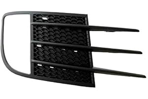 HZ-DESIGN Gitter Lüftungsgitter Nebelscheinwerfergitter Rechts kompatibel mit Golf 6 VI nur GTI GTD