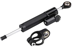 ‎ZERONE Lenkungsd?mpfer für Motorrad, Stabilisator für Sto?d?mpfer, umgekehrte Sicherheitskontrolle, Lenkungsd?mpfer Universal für Motorrad 2008 Gsxr 600 Steering Damper