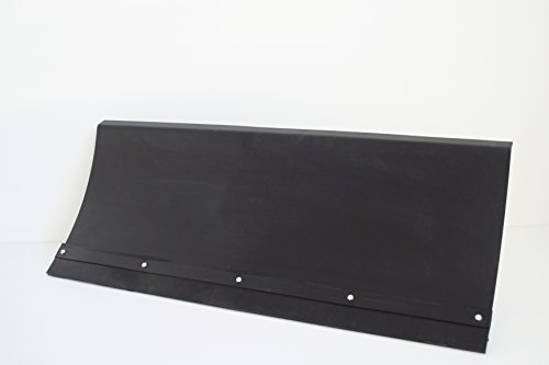 Schneeschild 125x40 schwarz Räumschild Schneeschieber Quad Rasenmähertraktor
