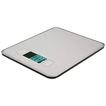 Haneez Stainless Steel Kitchen Weighing Scale SF-2013, Capacity - 5KG, Accuracy - 1g, White