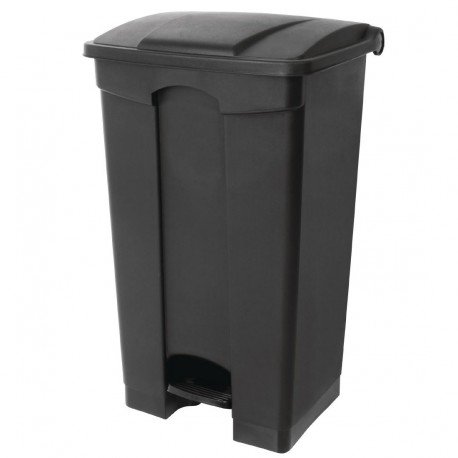 Jantex Cw724 Poubelle à pédale de Cuisine, 87 l, Noir