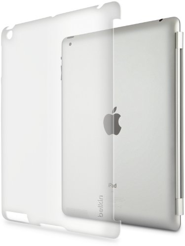 Belkin Snap Shield Schutzh  lle  geeignet f  r iPad 1 2 4 3rd Generation  klar transparent