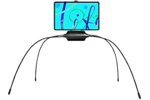 DRAGON SLAY Support de Support Universel pour Tablette Spider pour lit, Bureau, Lecture avec Pieds Flexibles, Compatible avec iPad/Pro/Air/Mini/Galaxy Tab, eReader et téléphones Portables