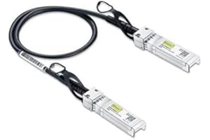 10Gtek 10Gb SFP+ DAC Twinax Cable, Passive, Compatible with Ubiquiti UniFi, 0.5-Meter(1.65ft)