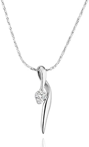 ANNN® Platinum droplets pendant necklace Nickle Plated Necklace pendants New Fashion Jewelry For Women