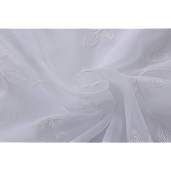 White Plain Voile Net Curtain Fabric 58 Inches Wide. Sold by the metre