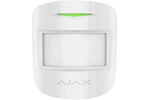 SD FIRE ALARMS Ajax 8227 - Rilevatore di movimento wireless MotionProtectPlus, colore: Bianco