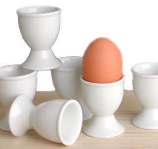 Preisvergleich Produktbild Porzellan-Eierbecher, PREISHIT [Spielzeug]